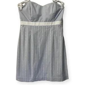 Vineyard Vines Gray Strapless Dress